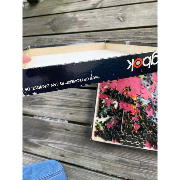 Vintage Springbok Floral Vase of Flowers Puzzle - Picture 6 of 8